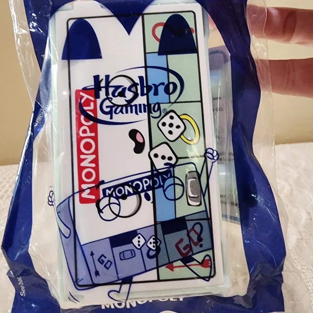 2020 Hasbro MONOPOLY Mini Travel Game #2 McDonalds Happy Meal Toy - NEW SEALED